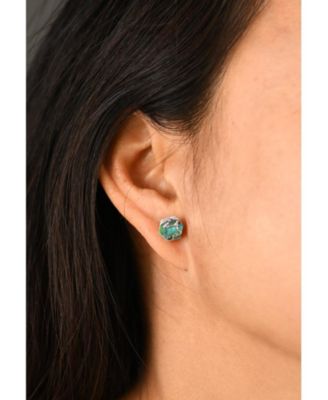 Oasis Studs in Silver