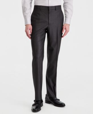 Men's Techni-Cole Suit Separate Slim-Fit Pants