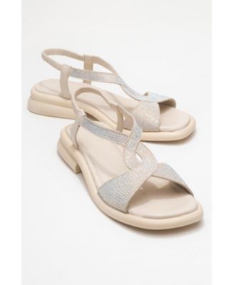 Sieglinde Embellished Leather Sandal (Women)