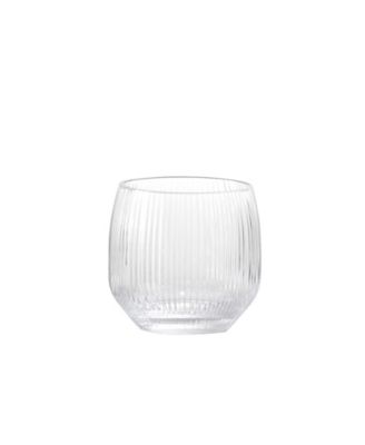 Estiva Textured Double Old-Fashioned Glasses, Set of 4