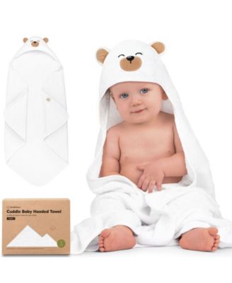 KeaBabies Cuddle Baby Hooded Towel Baby Bath Towel Hooded Baby Towels Baby Beach Towel for Newborn Kids - Grizzly 22$