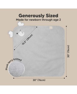 Cuddle Baby Hooded Towel, Baby Bath Towel, Hooded Baby Towels, Baby Beach Towel for Newborn, Kids