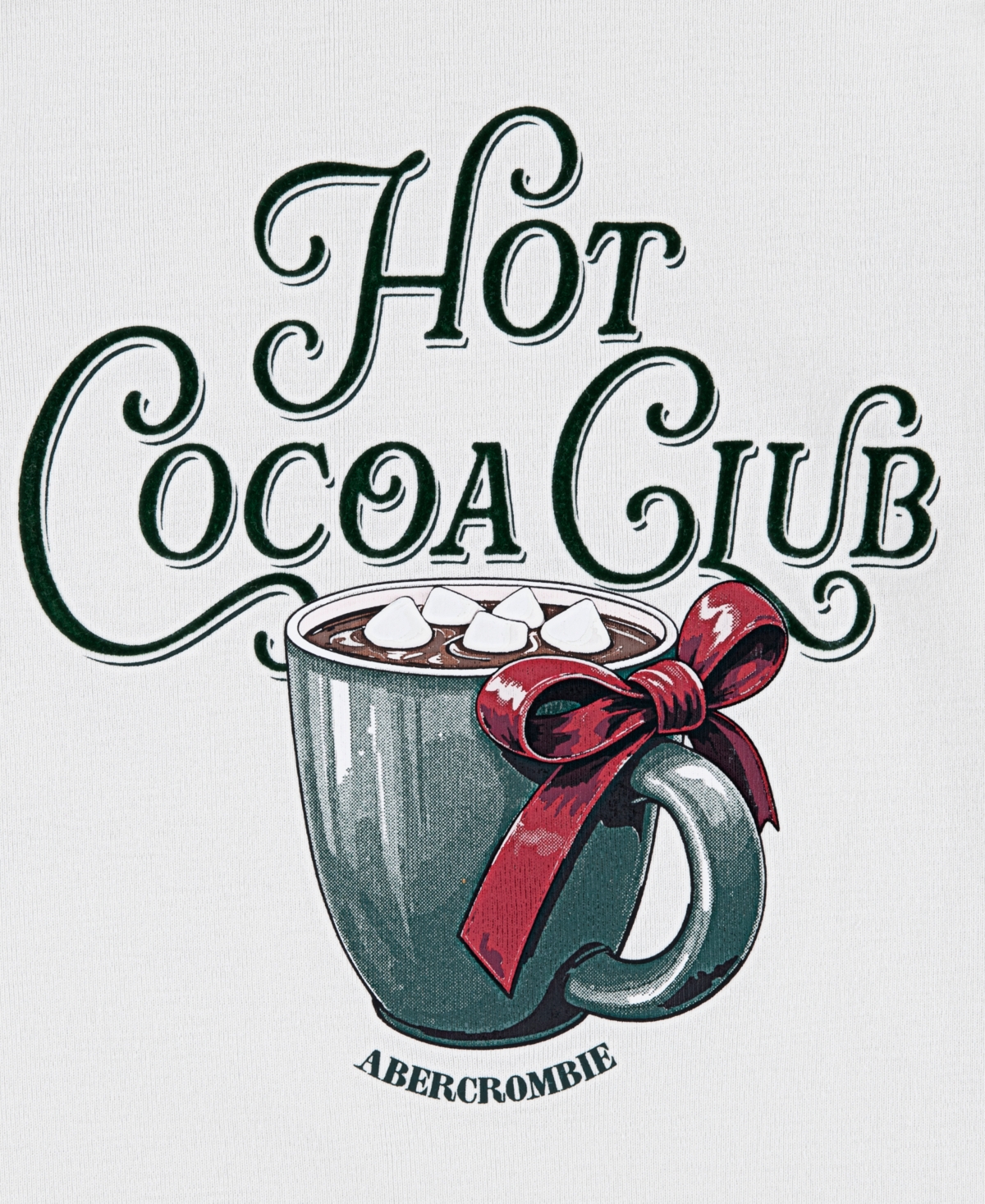 Abercrombie Girls 5-18 Hot Cocoa Club 5-18 Long Sleeve T-shirt In Gray