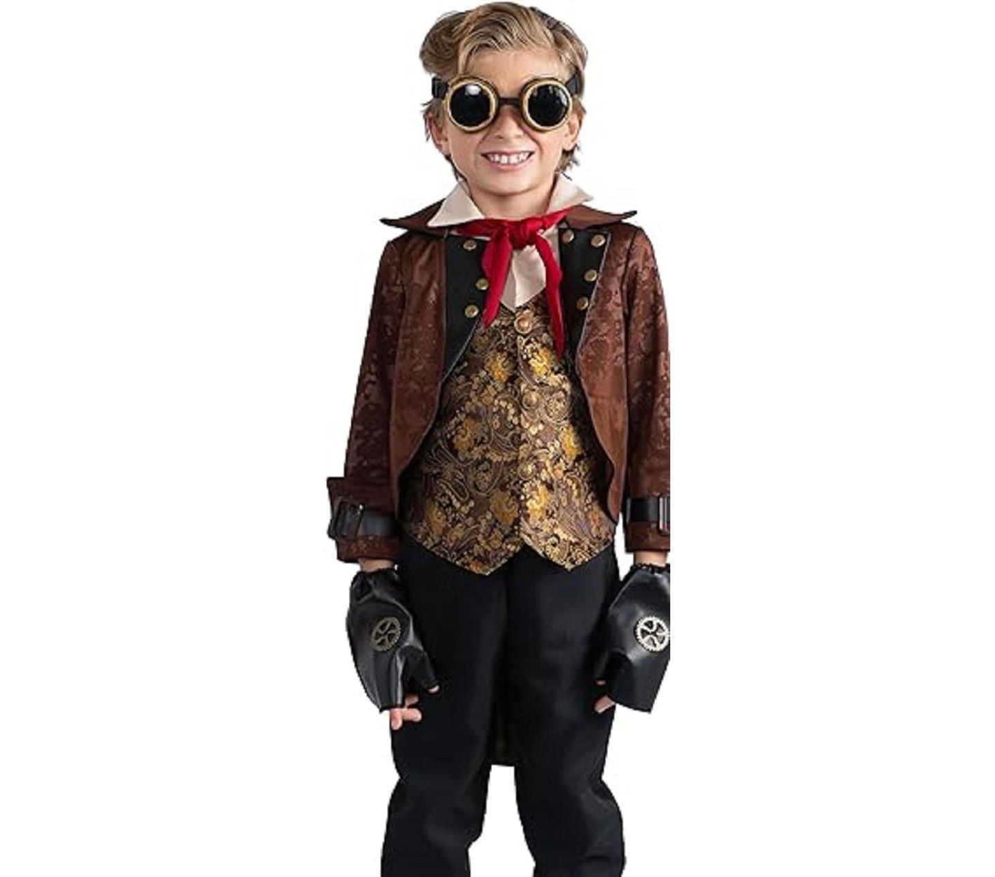Dress Up America Steampunk - Kids Costume Boys/Girls — фото 3
