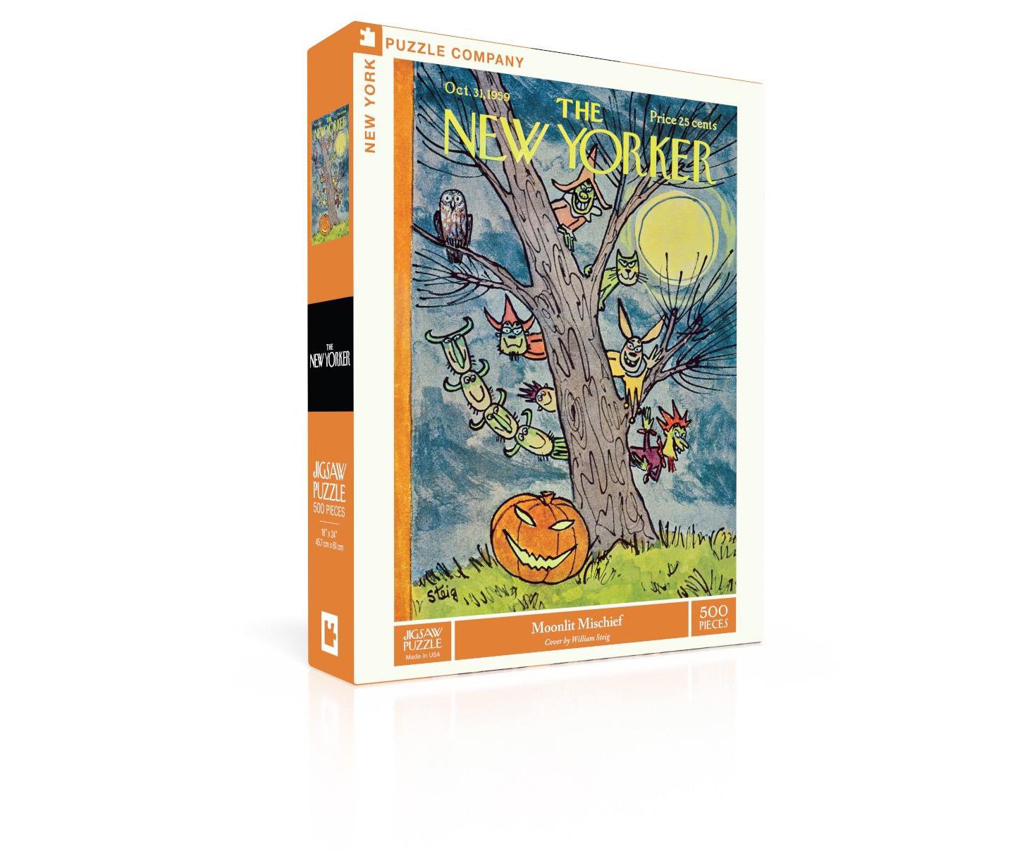 Детский пазл New York Puzzle Company Moonlit Mischief 500-Piece Puzzle, Ages 10+ — фото 2
