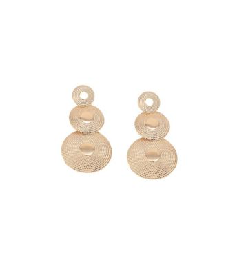 Women's Circular Drop Earrings