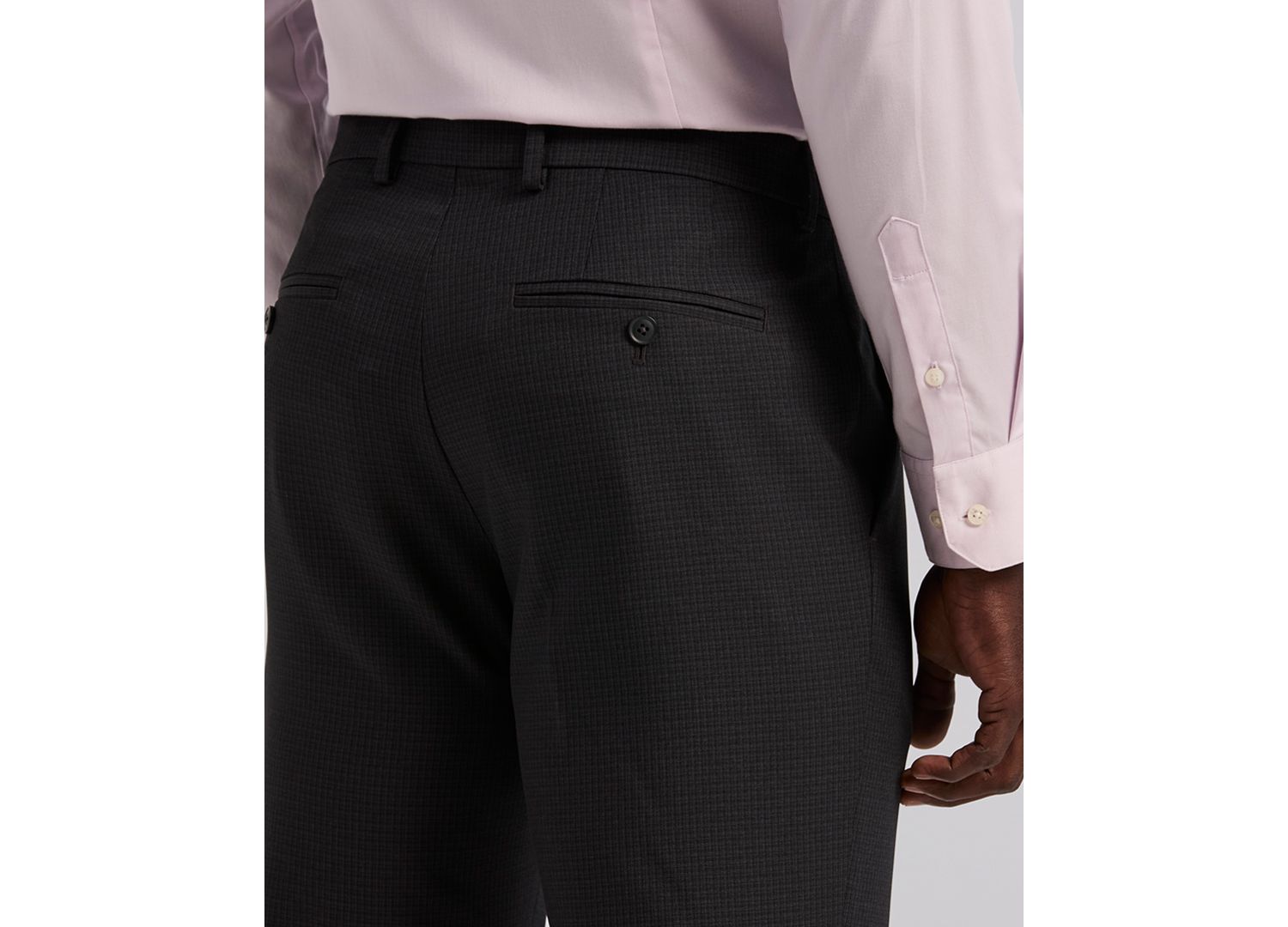 Men's Modern-Fit Stretch Solid Resolution Pants