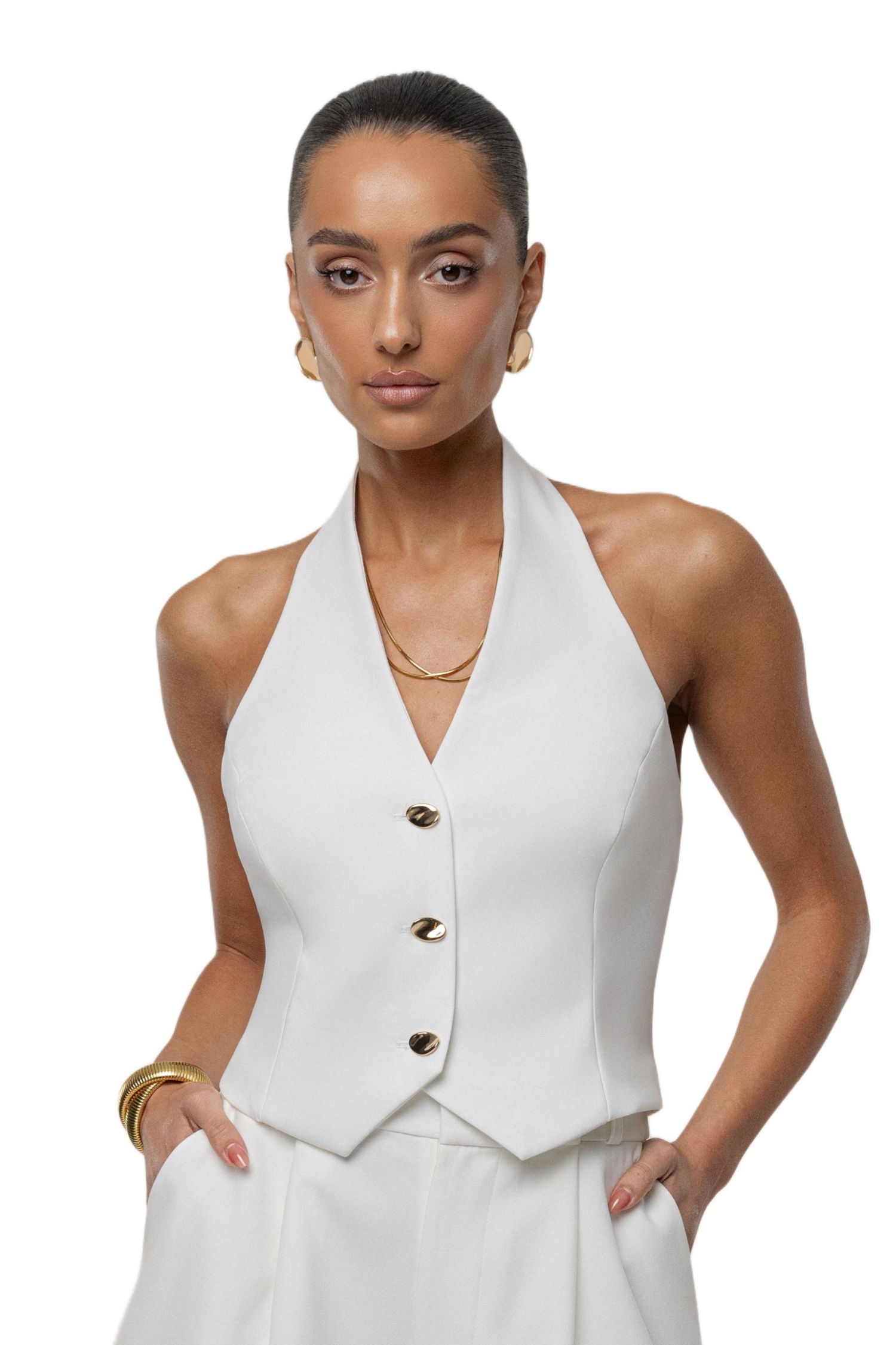 Women's Luxe Halter Vest