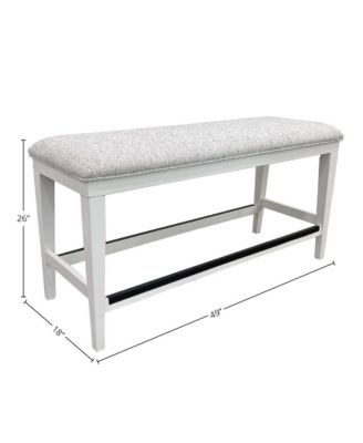 Parker House Americana Modern Dining 49 In. Upholstered Counter Bench