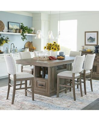 Sundance Dining - Sandstone Upholstered Counter Chair Two Pack