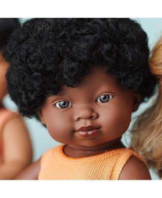My Friends and Me Collection African Baby Girl Doll with Black Hair - 15"