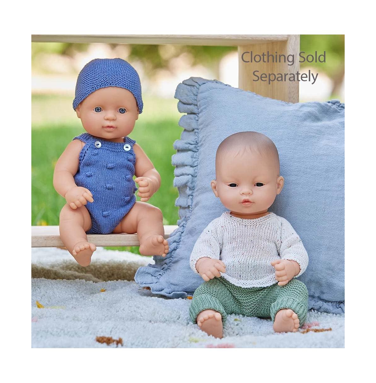 Baby Boy Doll 12 5/8" - Anatomically Correct (Made Spain)