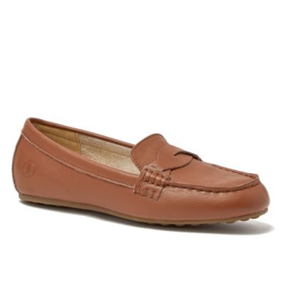 Women's Wide Width Comfort Suede Leather Slip On Loafer Shoes