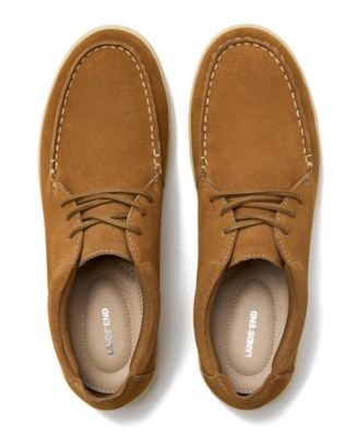 Men's Moc Toe Suede Lace Up Sneakers