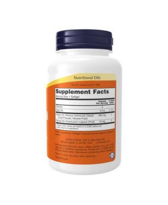 Castor Oil ,650 Mg ,120 Softgels