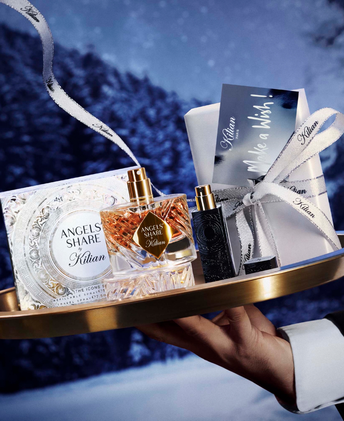 Kilian Paris Kilian 2-pc. Angels' Share Icon Perfume Gift Set In Transparent