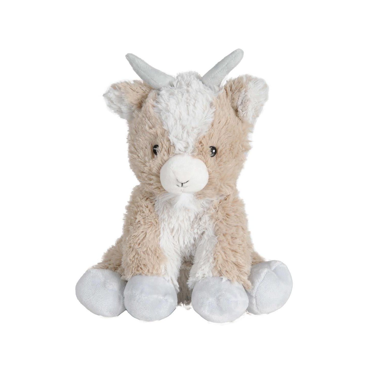 Детская мягкая игрушка Intelex Warmies Microwavable Plush 13" Goat, цвет: Светлый бежевый — фото 3