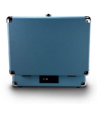 METRO PLUS Portable Rechargeable Bluetooth Suitcase Turntable Record Player