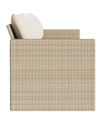 Garden Sofa Beige, Cream White