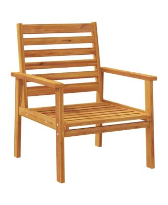 Sofa Chair Natural Wood Solid Acacia Wood Standard Durable