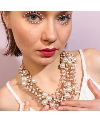 Pellet-Cluster Statement Necklace