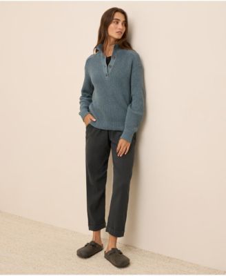 Women's Luxe Knit Henley Sweater
