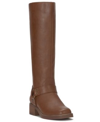 Lucky Brand - Women's Kujon Tall Embroidered Floral Stitch Western Boots