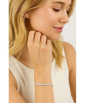 Tennis Bracelet for Women with 1/8 CT Cubic Zirconia