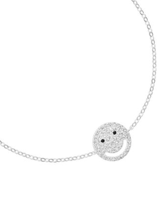 Cubic Zirconia Bracelet (0.59 ct. t.w.) in Sterling Silver (also in 14k Gold Over Sterling Silver)