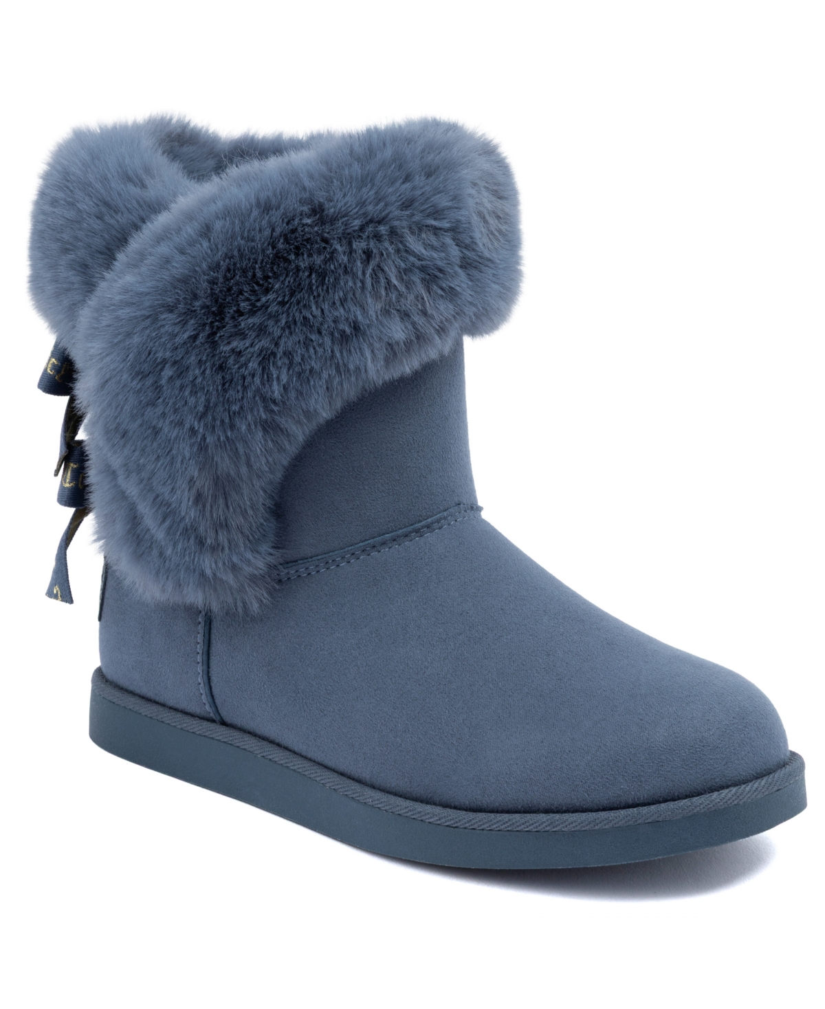 Juicy Couture Women's King Cozy Cold Weather Boots In Blue