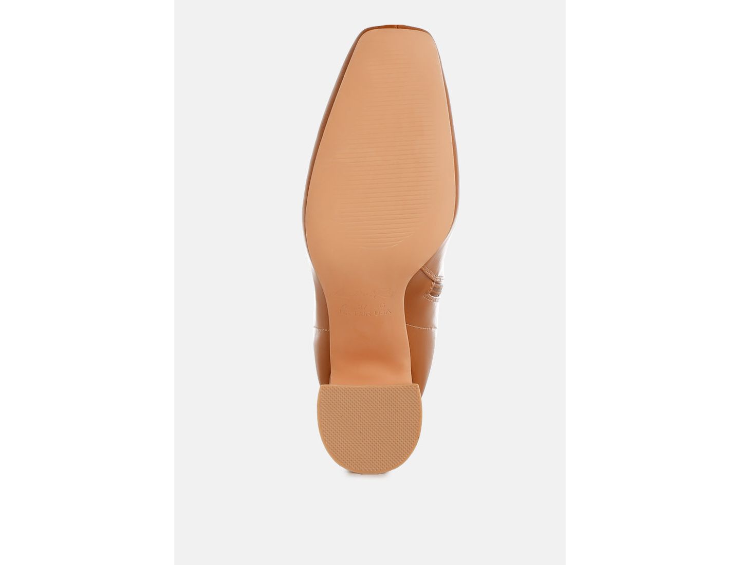 Женские ботинки London Rag Bruna Square Toe Ankle, цвет: Коричневый — фото 6