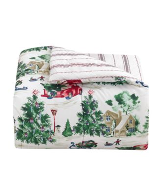 Snow Day Stripe 3-Pc. Comforter Sets