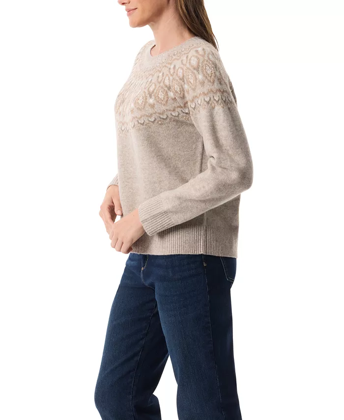 Women's Juna Fair Isle Long-Sleeve Sweater - thumbnail 5