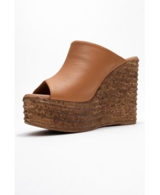 Nelly Leather Platform Sandal (Women)