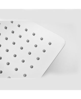 12" Rain Chrome Shower Head Systems Wall Mounted Shower Full Body Coverage Square Shower Head