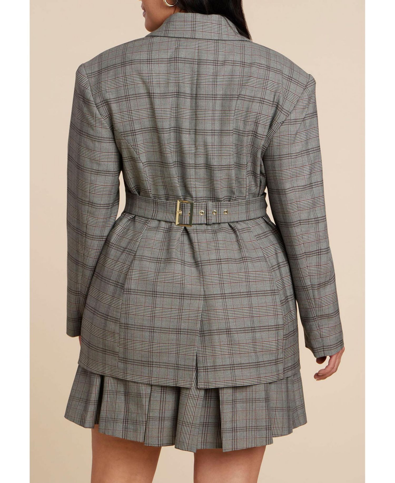 Women's Nipped Waist Blazer With Back Adjuster