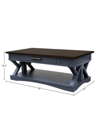 Americana Modern - Denim Cocktail Table with 2 End Tables
