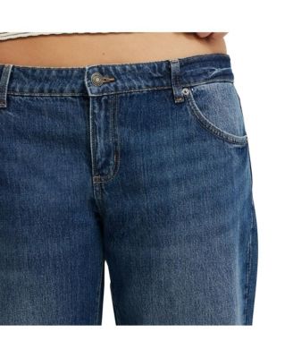 Women's Low Rise Straight Jean