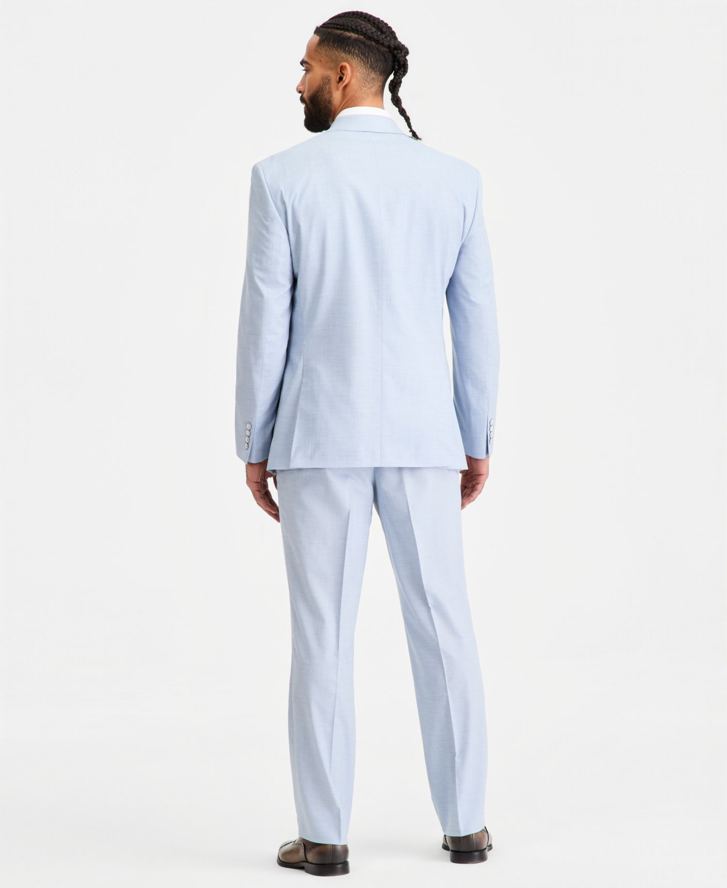 Men's Classic-Fit Double-Breasted Suit Separates