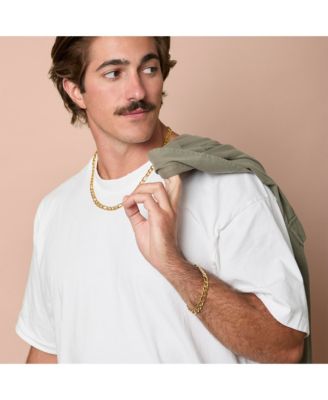 8MM Figaro Chain Bracelet - 8.5'' Chain