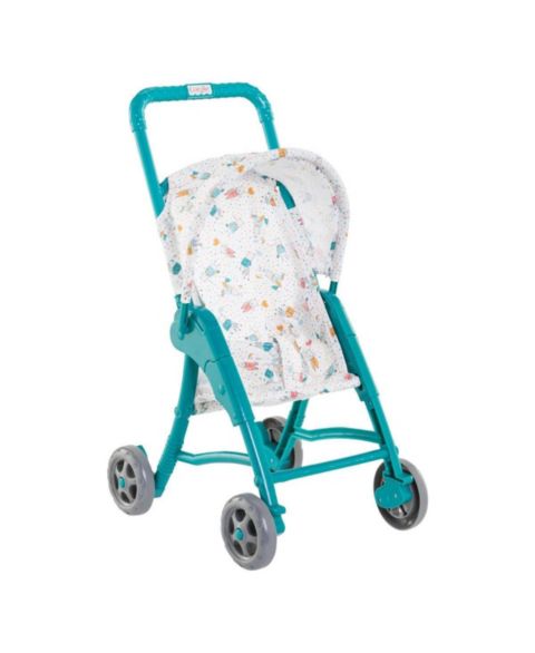 Детская игрушка Corolle Toddler's First Doll Stroller, Fits Baby Dolls up to 12", Ages 18 Months+, цвет: Бирюзовый / Аквамариновый