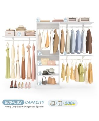 Adjustable Closet System for Bedroom