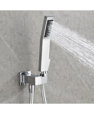 Shower Set System Bathroom Luxury Rain Mixer Shower Combo Set Wall Mounted Rainfall Shower Head Faucet