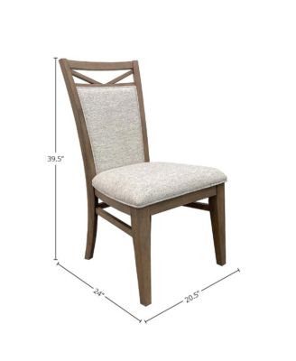 Two Pack Solids / Birch Veneers Americana Modern Dining Upholstered Dining Chair