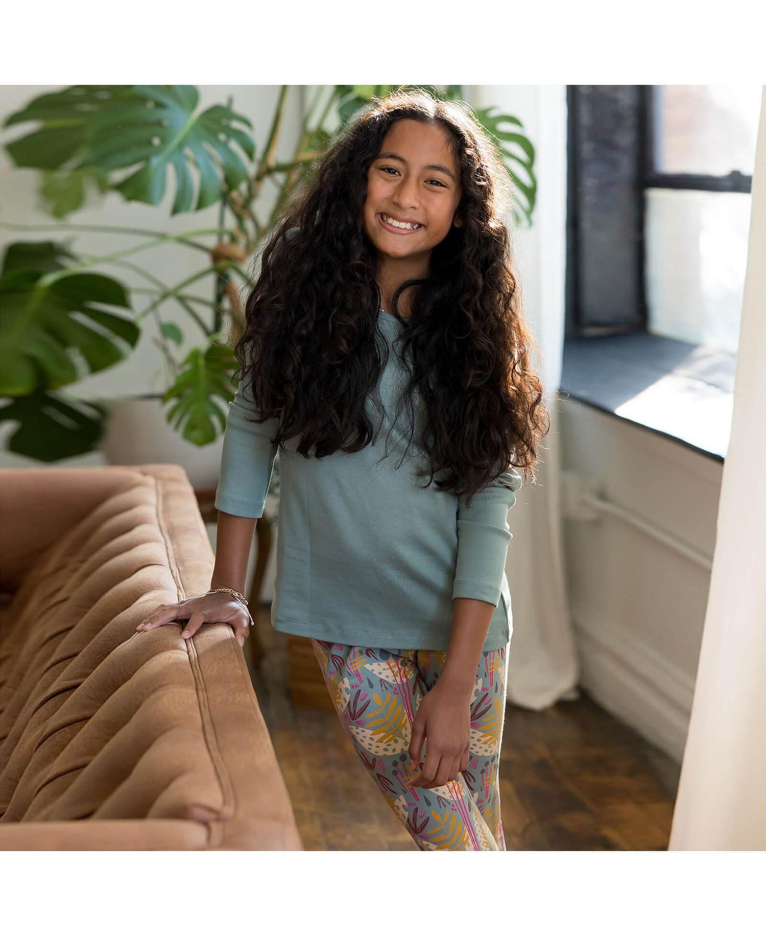 Toddler Fair Trade Organic Cotton Long Sleeve Rib Tee