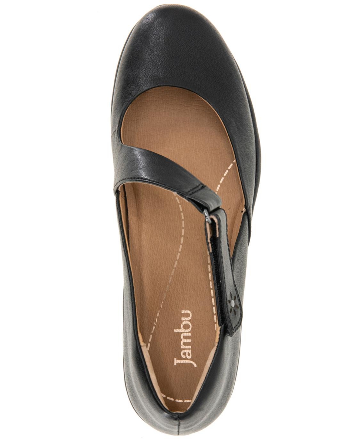 Jambu Women's Treva Mary Jane Casual Flat Shoes In Black