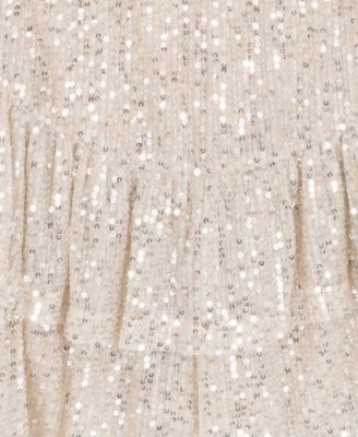 Girls' 7-12 Bow Embellished Sweater and Skort, 2-Piece Set