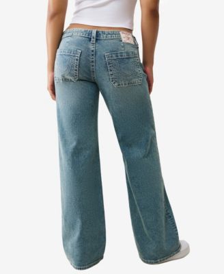Women's Bobbi Baggy Low Rise Big T Jeans