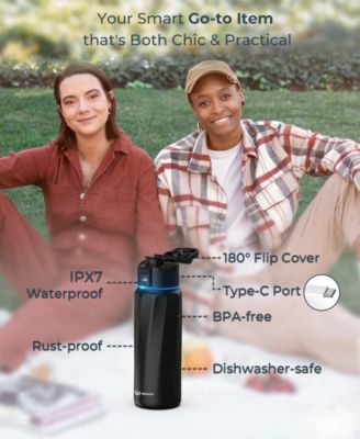 32 oz. Insulated Smart Water Bottle with Hydration Tracking