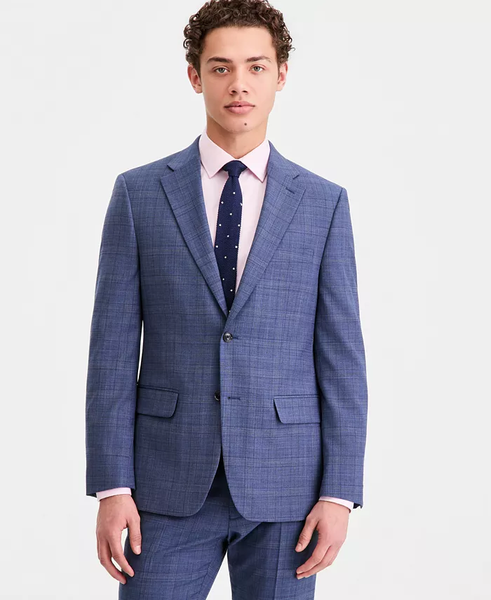 Men's Modern-Fit Wool TH-Flex Stretch Suit Separates - thumbnail 5